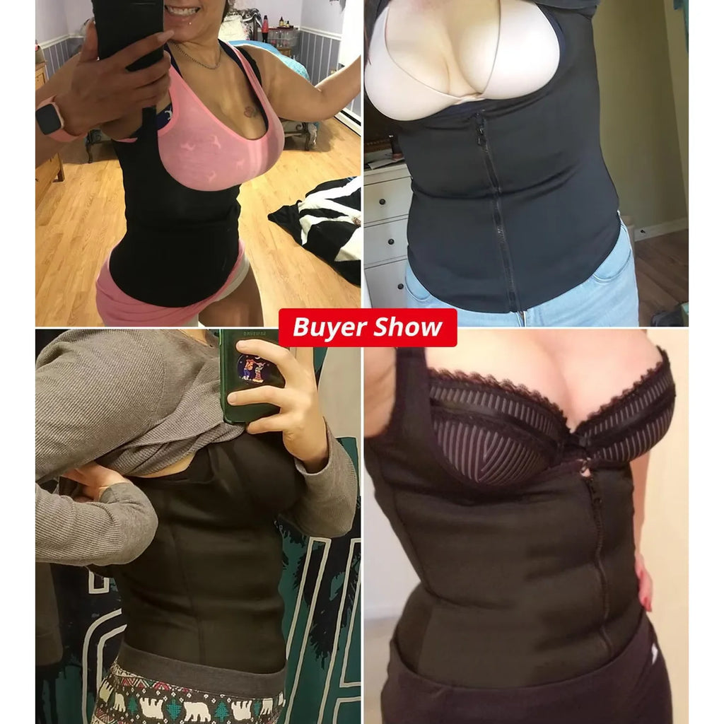 Femme Sweat Waist Trainer Vest Slimming Corset